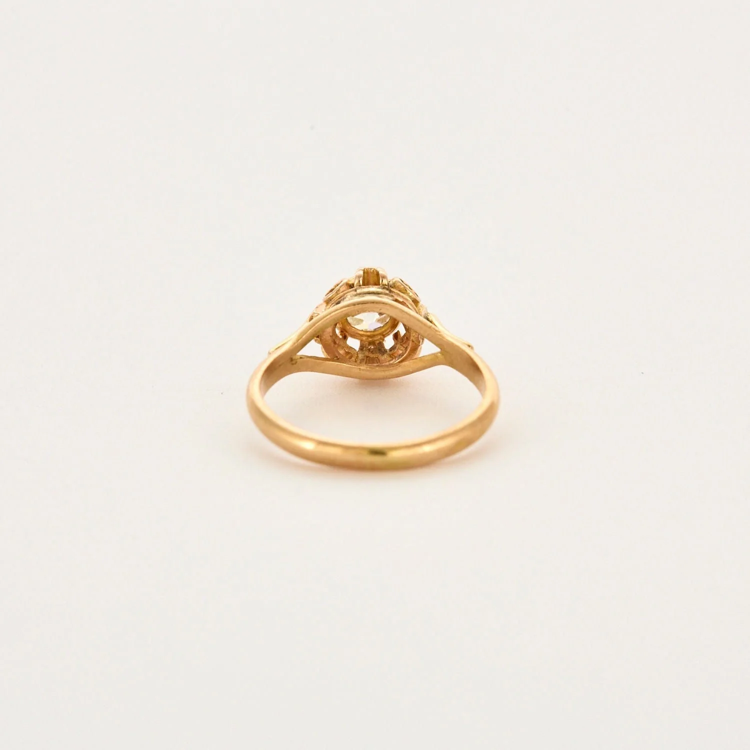 0.50 ct diamond solitaire ring in rose gold - Image 4
