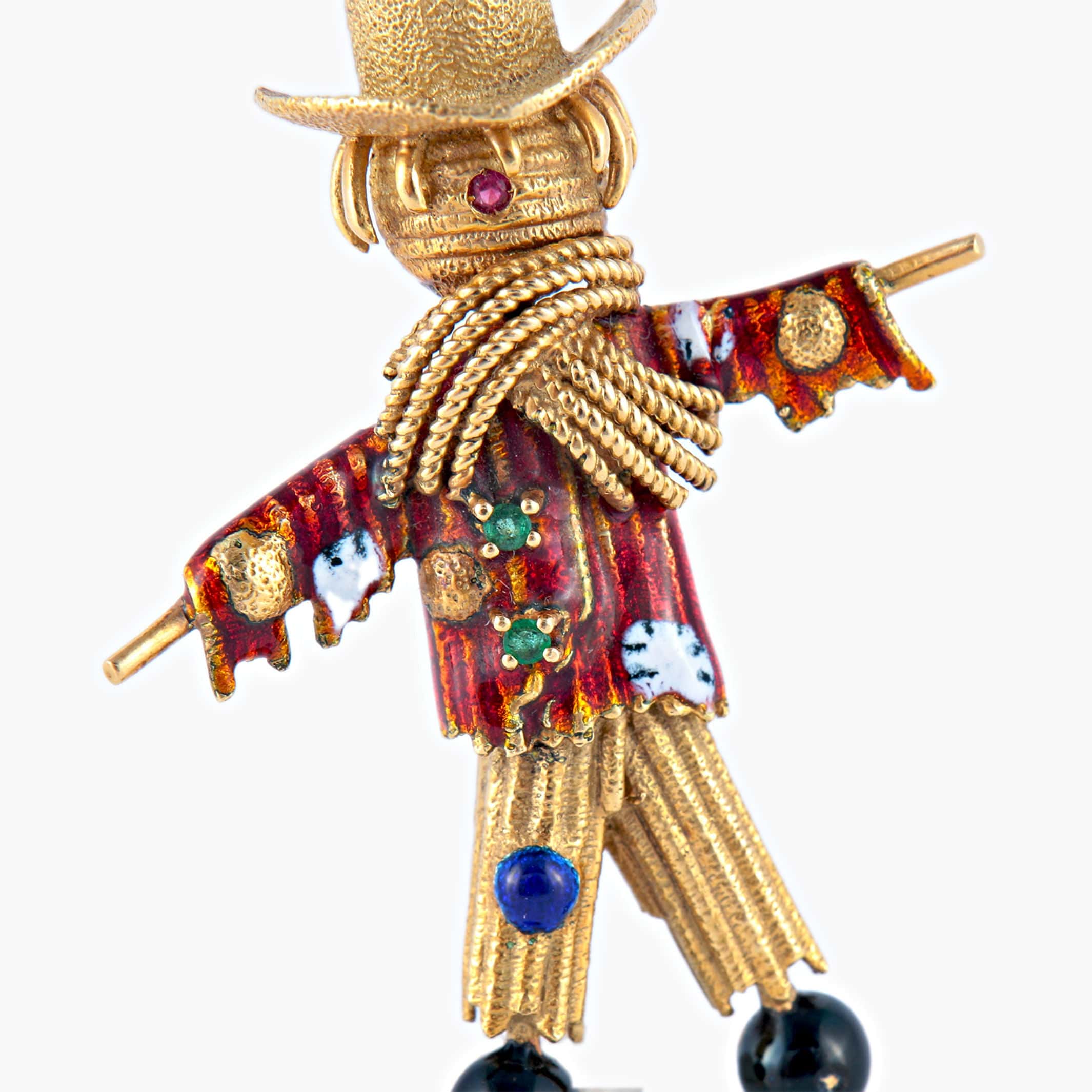 Scarecrow brooch - Image 2