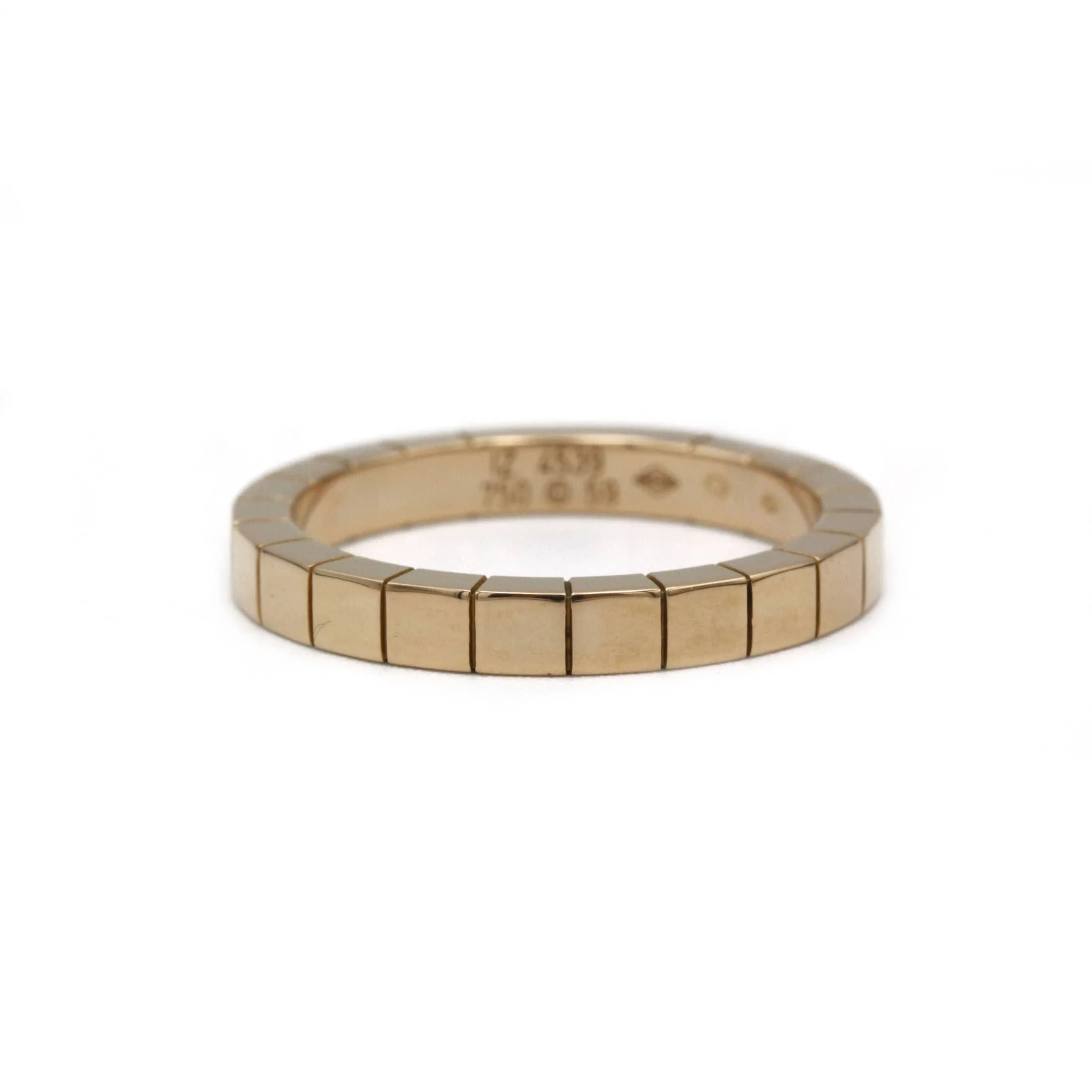 CARTIER - yellow gold strap wedding ring - Image 3