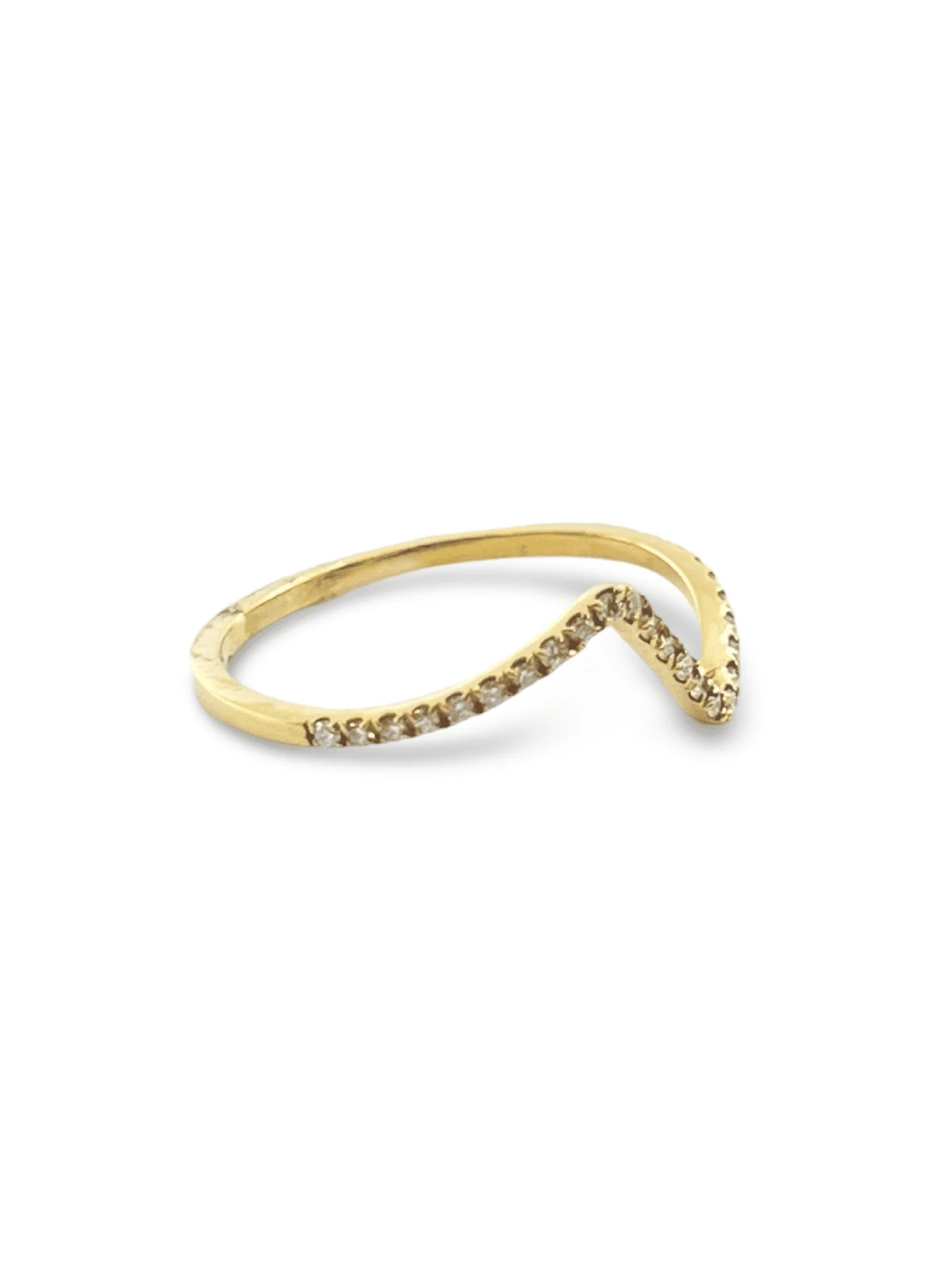 Rose gold and diamond ring - Image 2