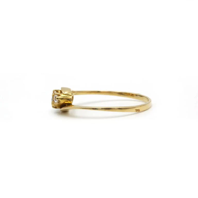 Ring - Yellow gold and diamonds - Image 3