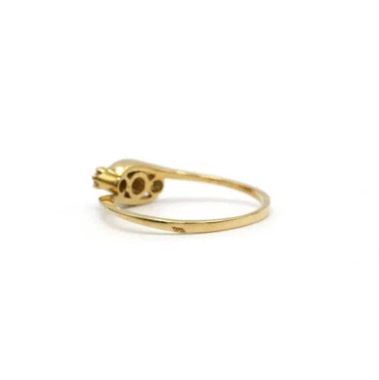 Ring - Yellow gold and diamonds - Image 4