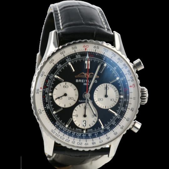 Fake Navitimer B01 Chronograph 43 Watch - Image 7