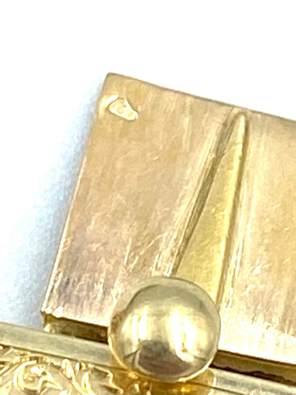 19th century multi-row 18K gold bracelet