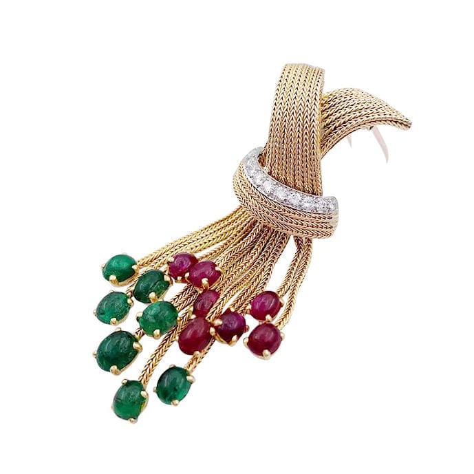 Vintage necklace with interchangeable clips. - Image 8