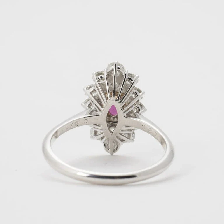 Ruby and diamond ring - Image 7