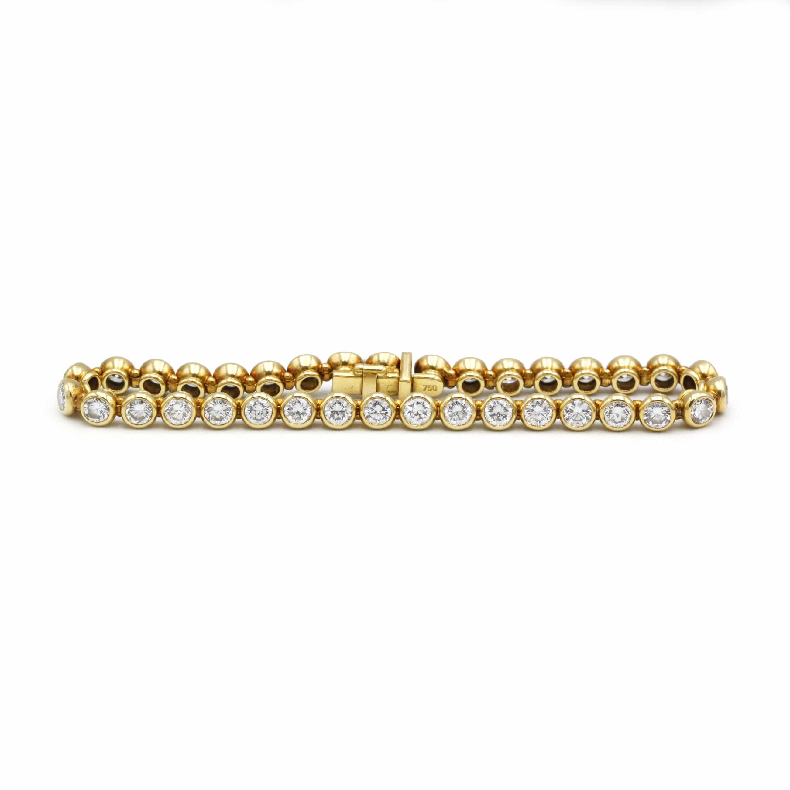 Bracelet - Gold and Diamonds - Image 2
