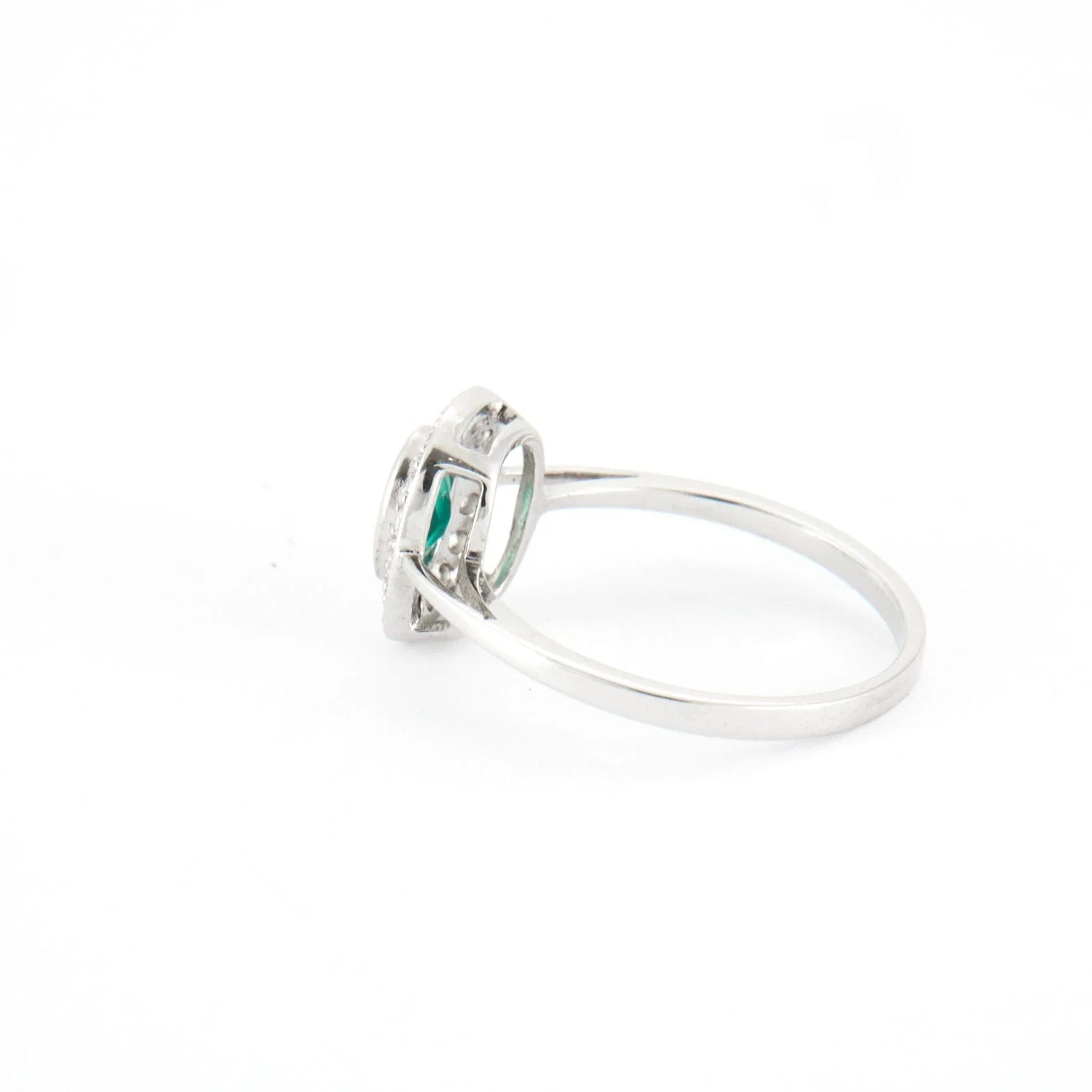 Ring in silver & Green Agate - Image 4