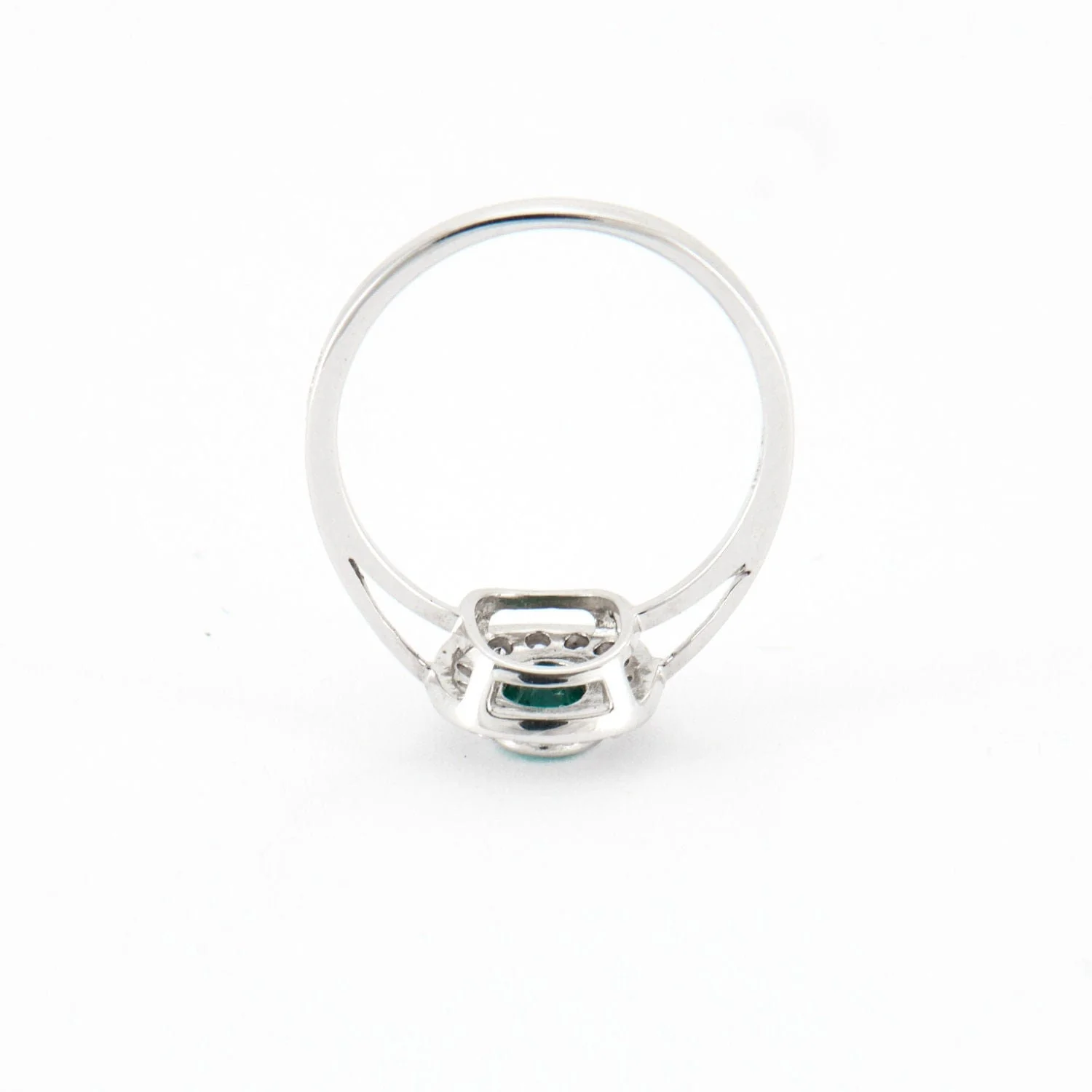 Ring in silver & Green Agate - Image 6