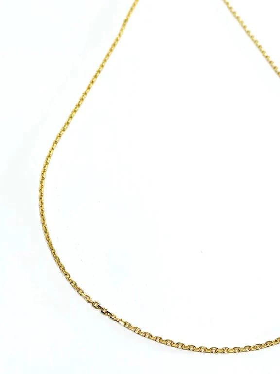 Gold chain with forced mesh - Image 12