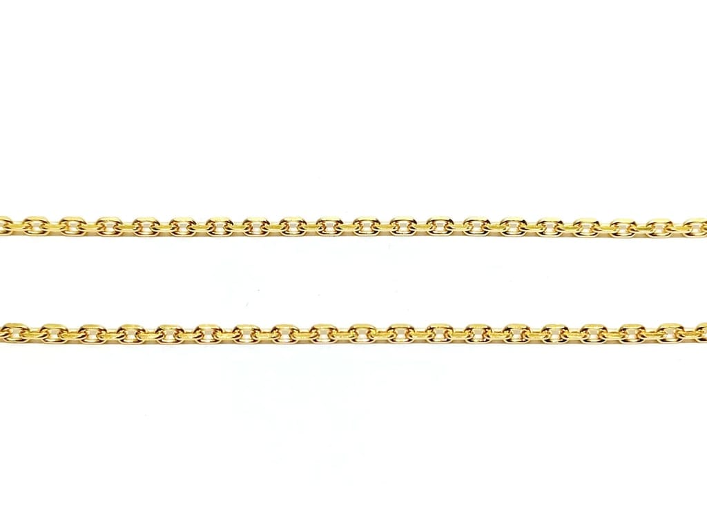 Gold chain with forced mesh - Image 6