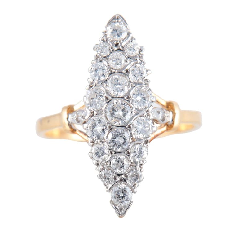 Marquise Diamond Ring