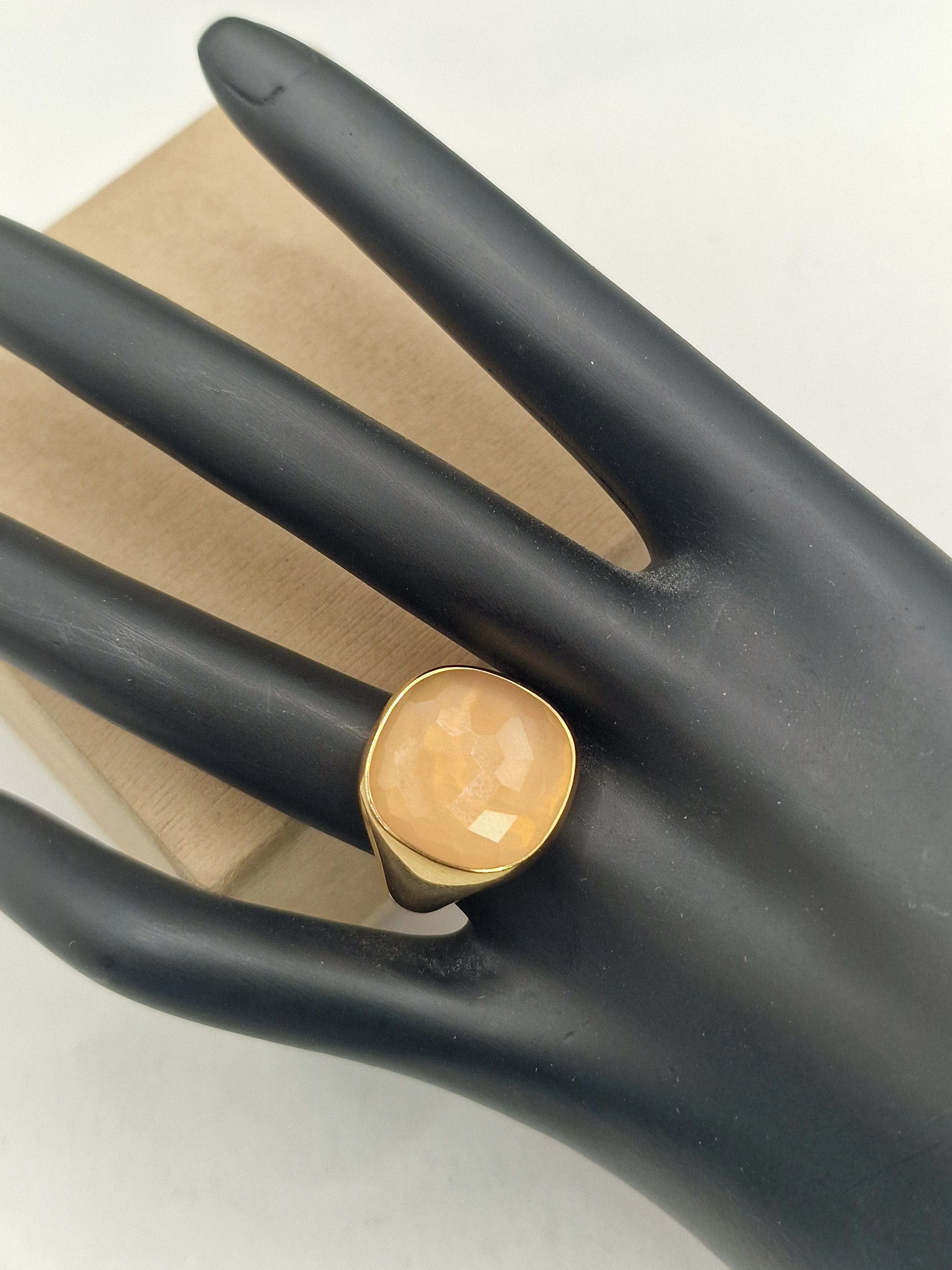 POMELLATO -  Victoria Yellow gold and quartz ring  - Image 6