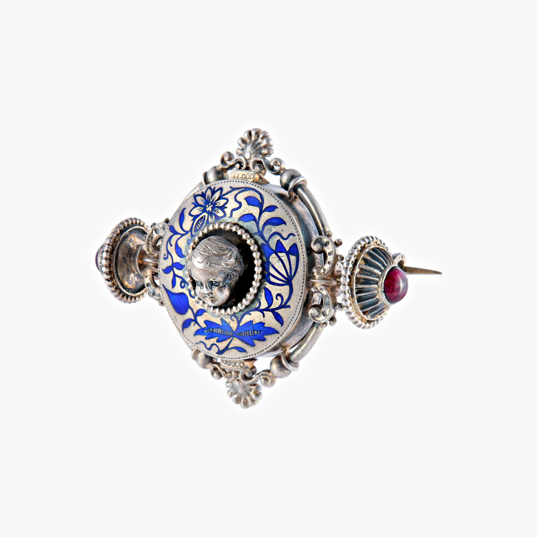 19th century neo-Renaissance brooch - Image 7