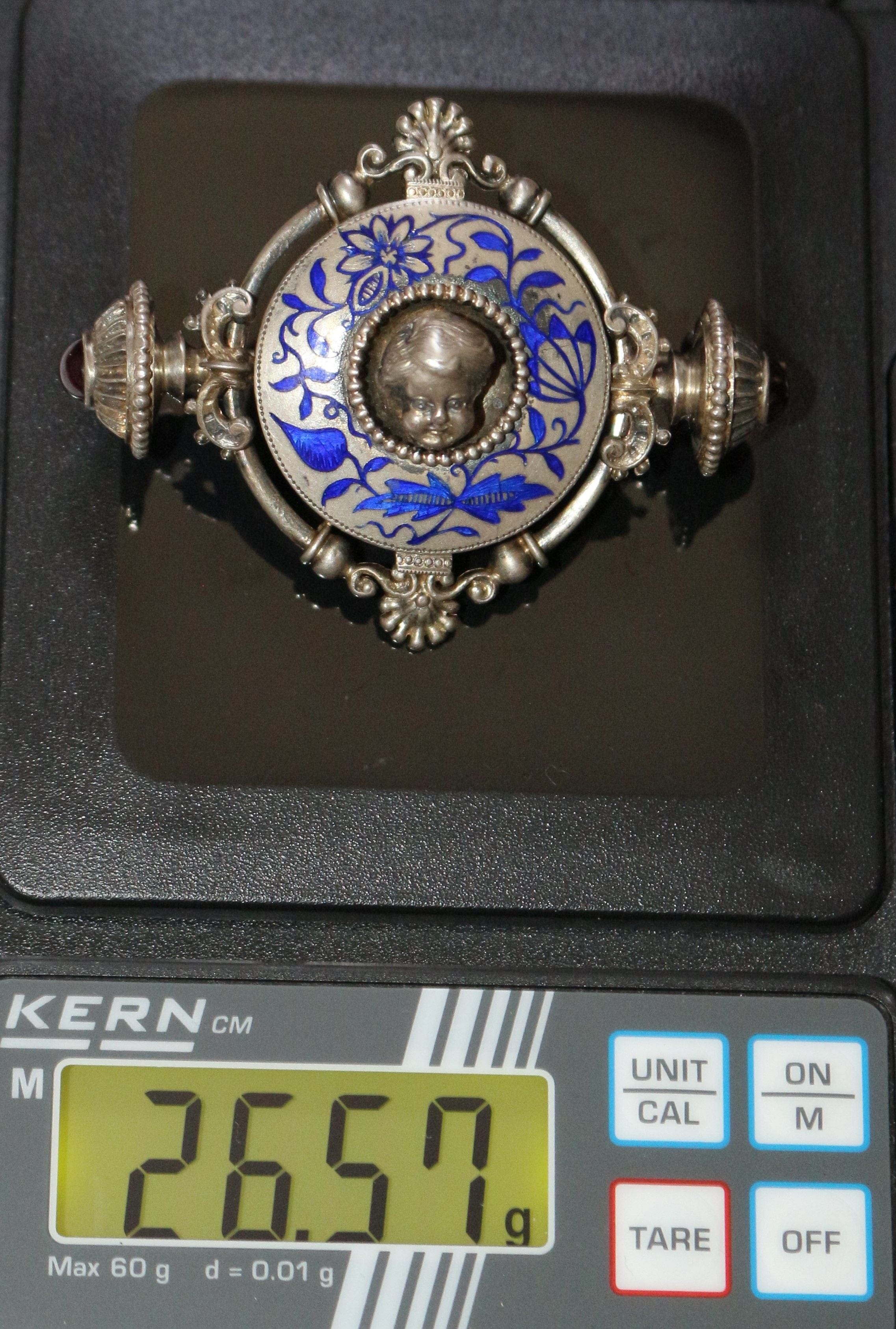 19th century neo-Renaissance brooch - Image 8