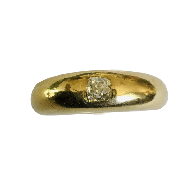 Yellow Gold & Diamond Ring
