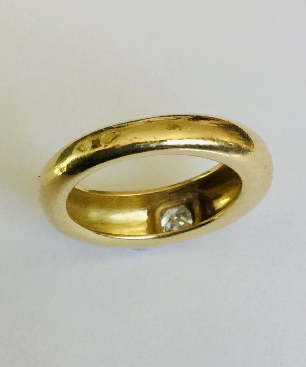 Yellow Gold & Diamond Ring - Image 6