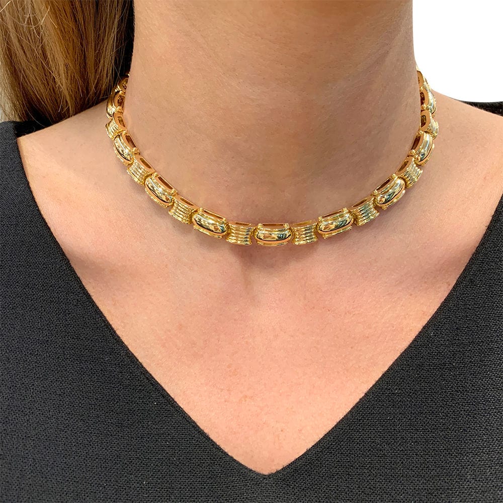 Necklace Boucheron in yellow gold. - Image 9