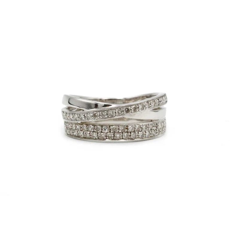 Ring - White gold and diamonds