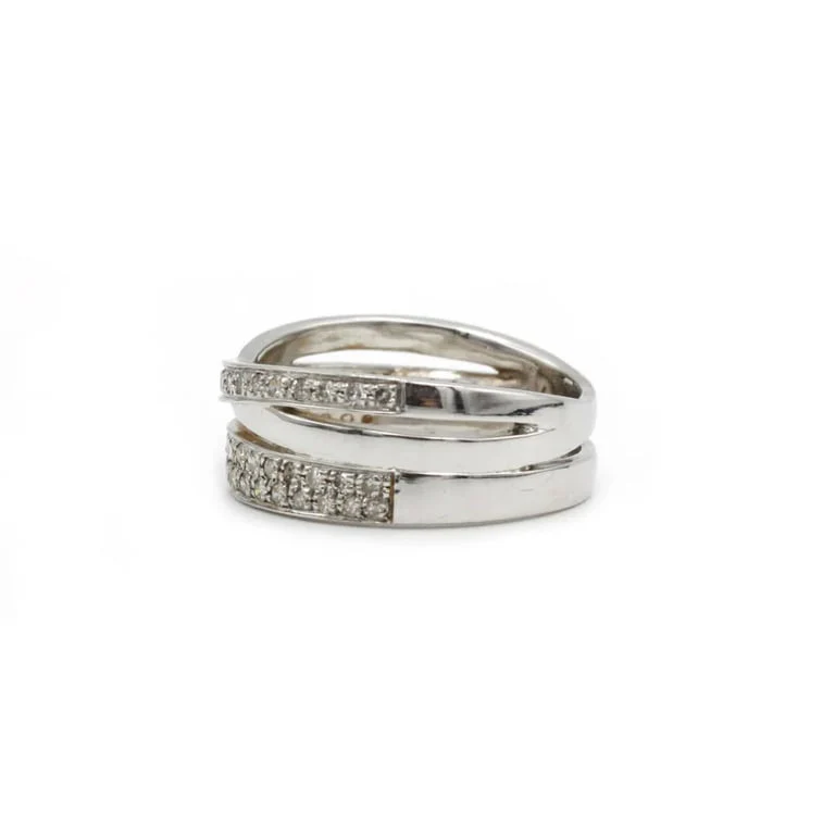 Ring - White gold and diamonds - Image 3
