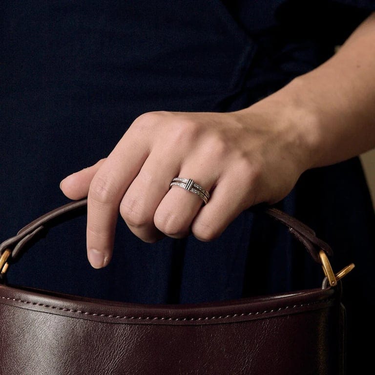 MAUBOUSSIN - White gold diamond ring - Image 2