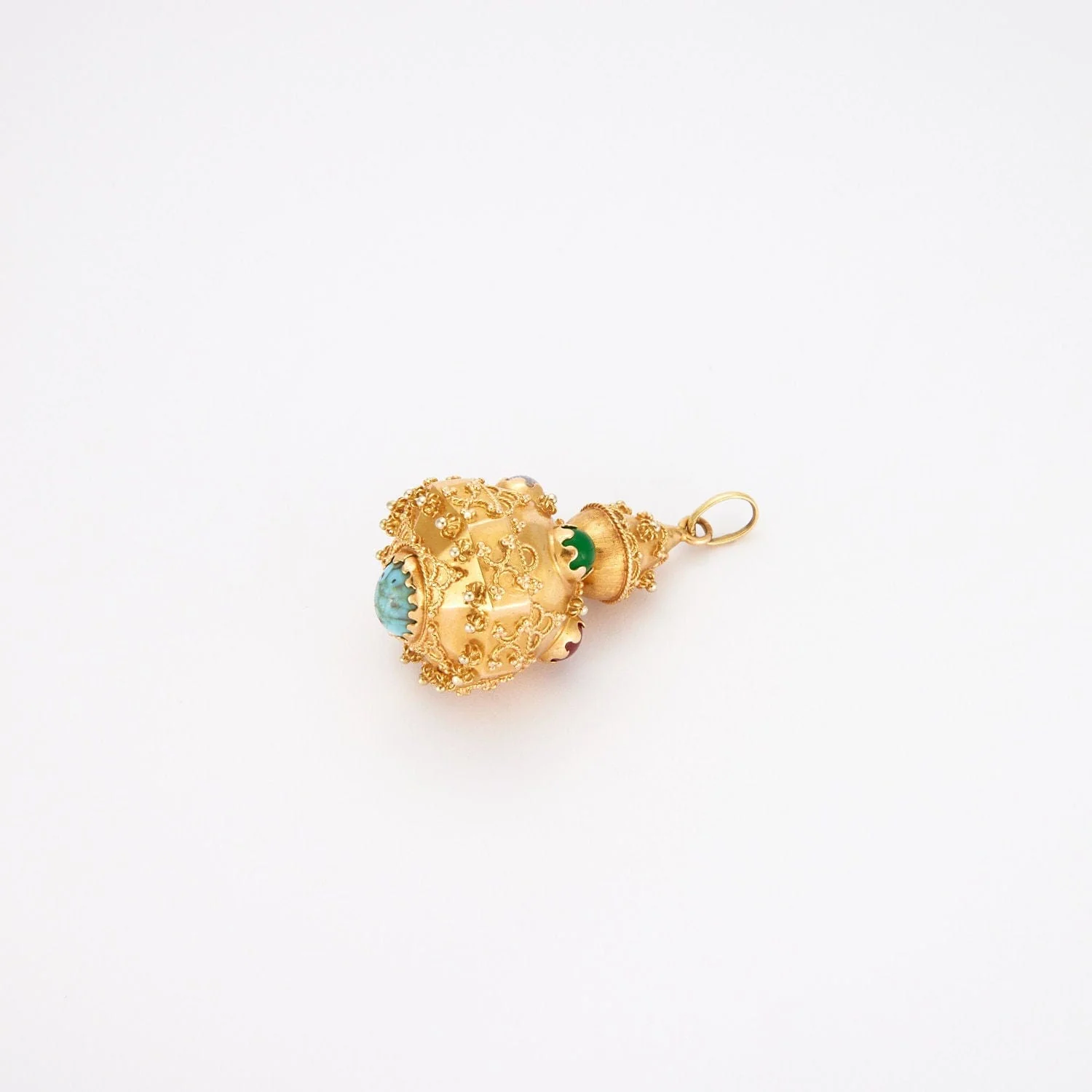 Lantern pendant Yellow gold - Image 2
