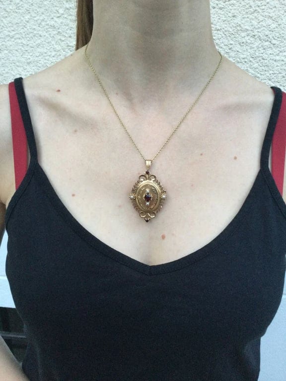 Napoleon III Gold Pendant - Image 3