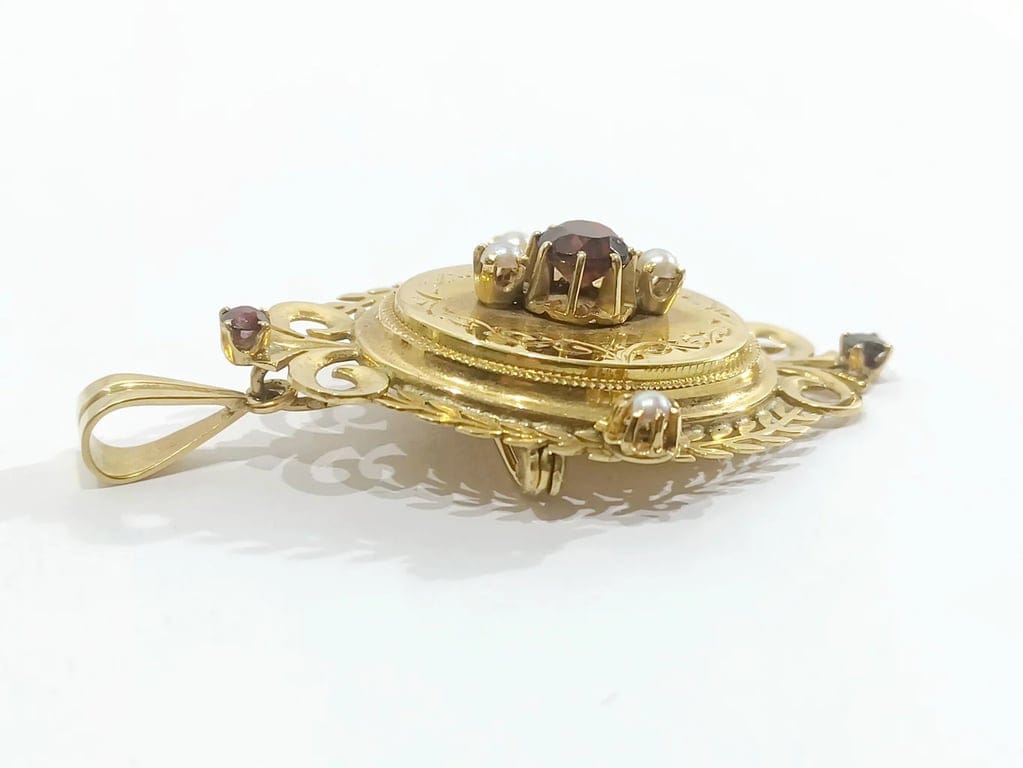 Napoleon III Gold Pendant - Image 7