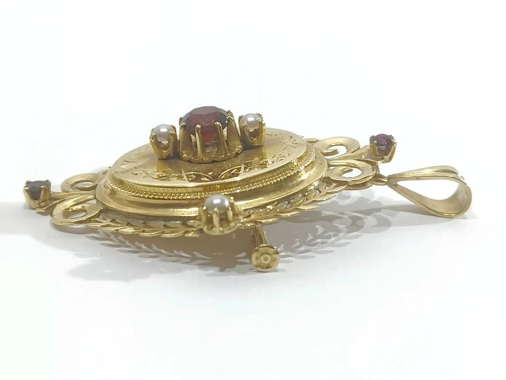 Napoleon III Gold Pendant - Image 8