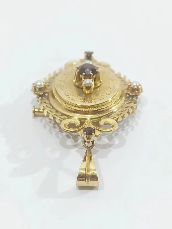 Napoleon III Gold Pendant - Image 9