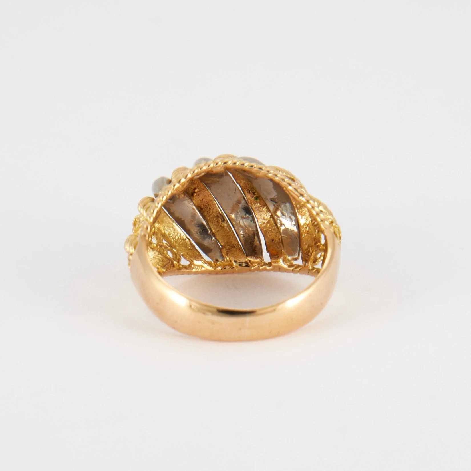Yellow and white gold ring - Image 4