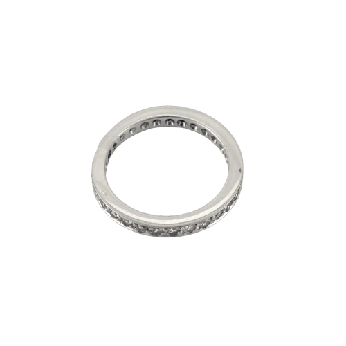 Wedding Ring 24 Diamonds White Gold - Image 4