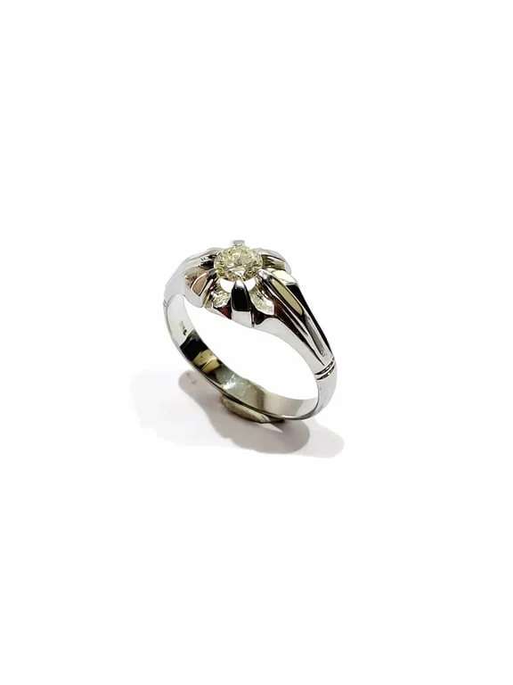 Gold and Diamond Ring - Image 5