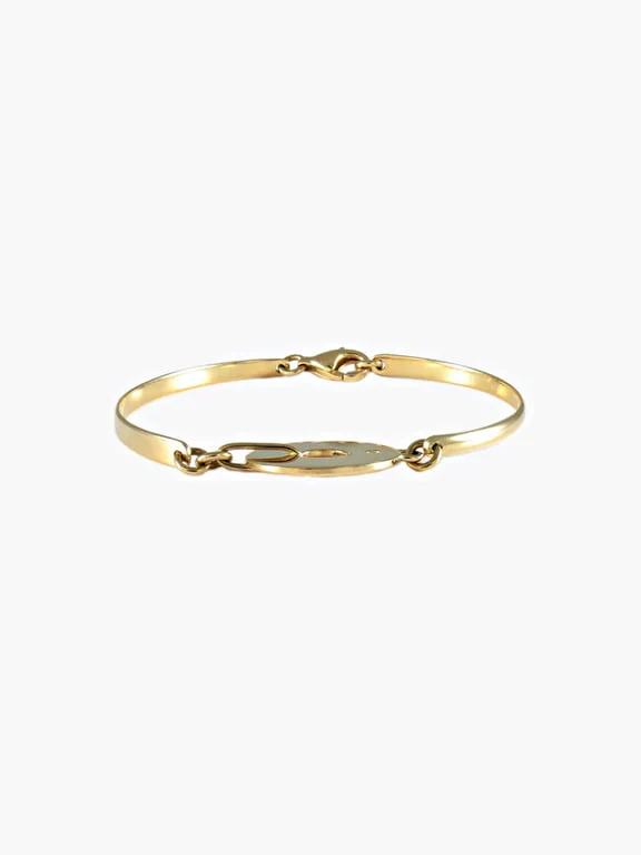 Yellow Gold Diamond Bracelet - Image 2