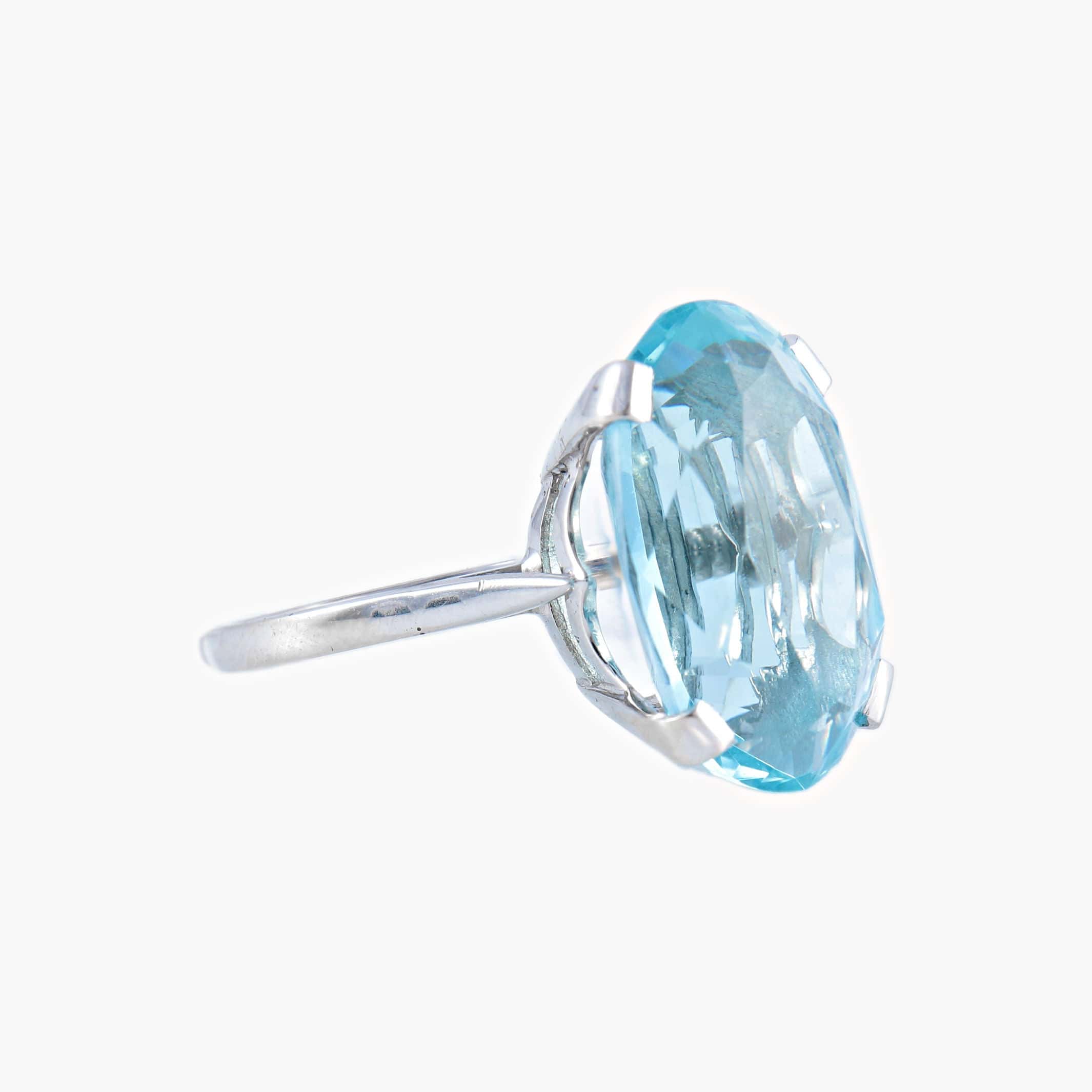 Blue Topaz Ring - Image 4
