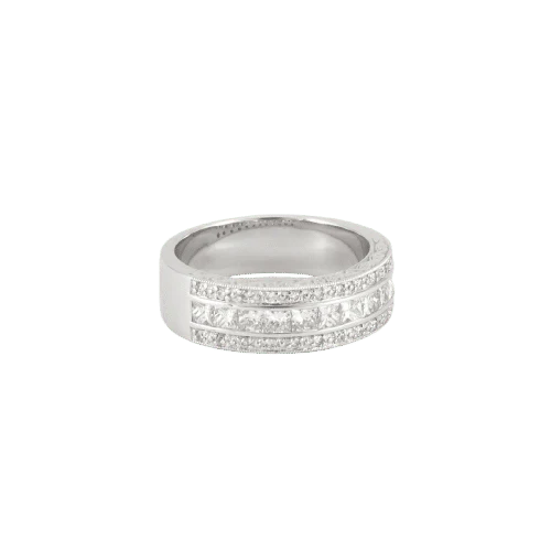 White gold and diamond ring - Image 5