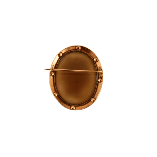 Pin cameo on Rose Gold Agate - Image 3