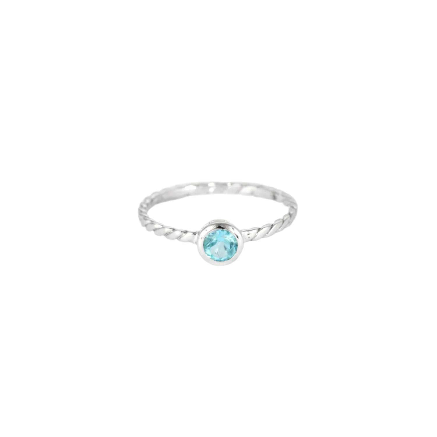 Blue Topaz Ring