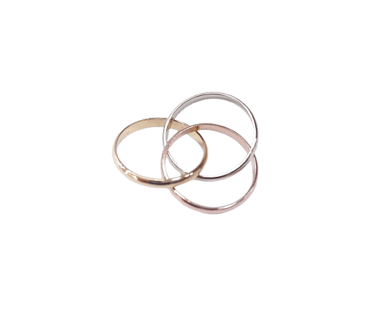 Wedding band 3 golds  - Image 4