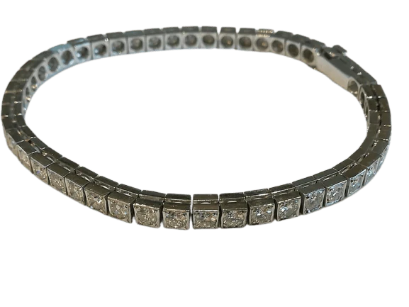 Diamond line bracelet 