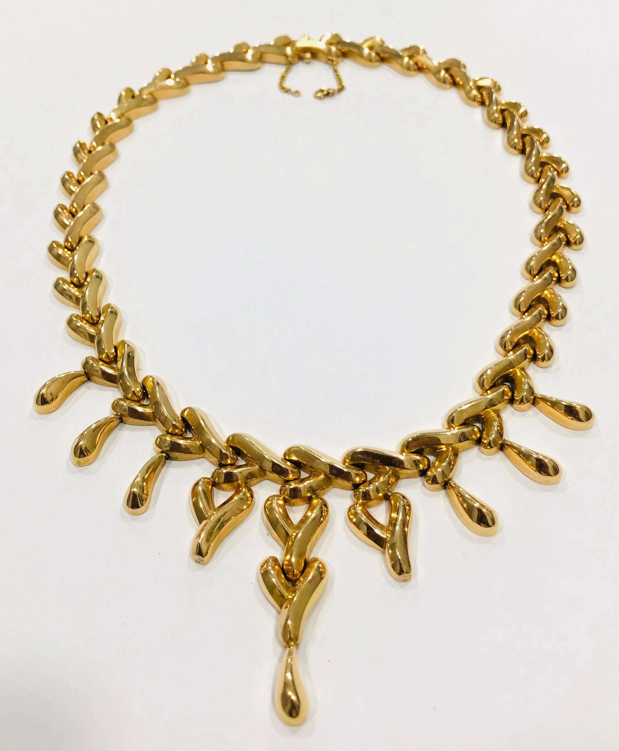NECKLACE tank IN YELLOW GOLD - Image 3