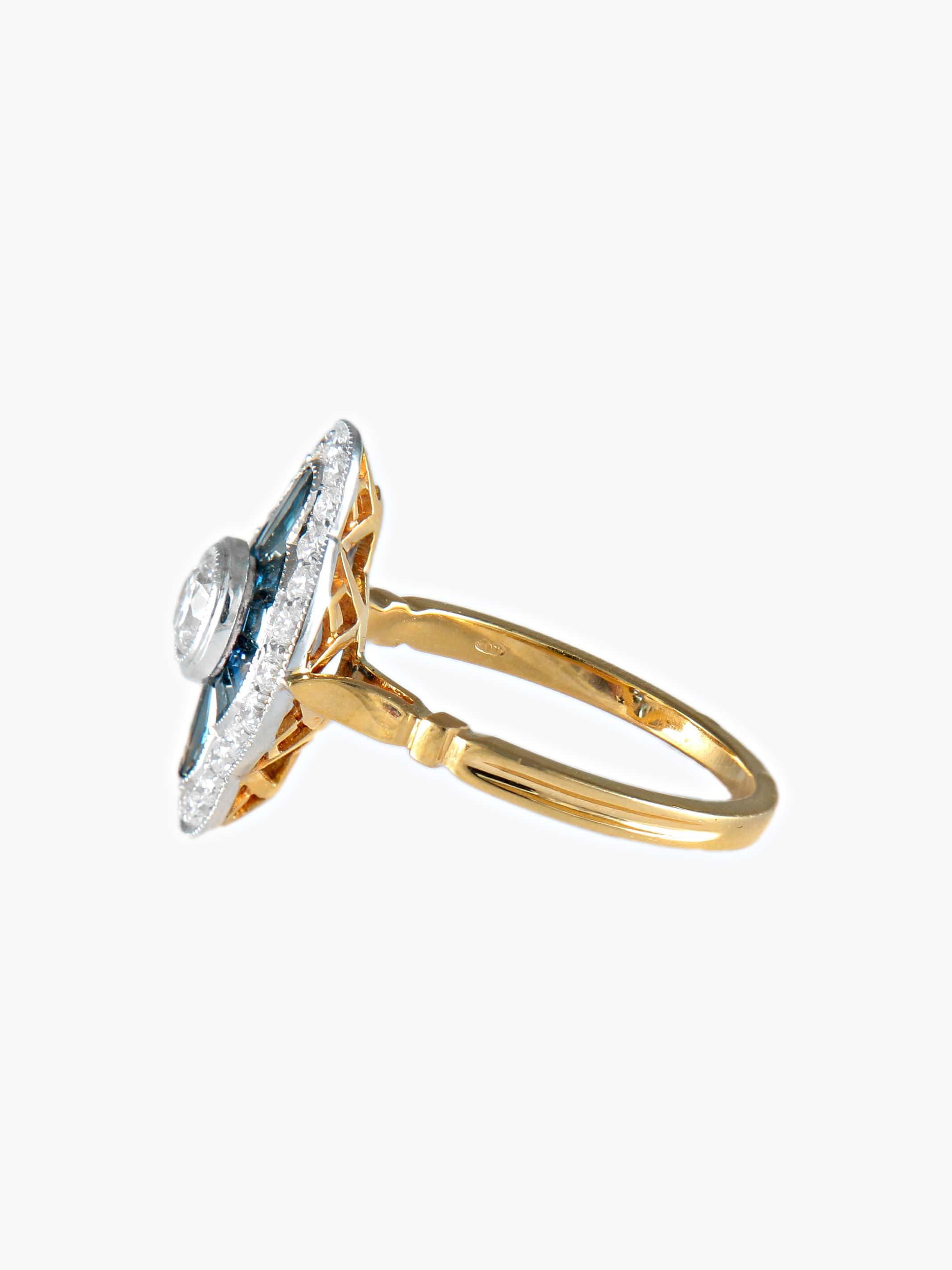 Sapphires and Diamonds Ring - Image 7