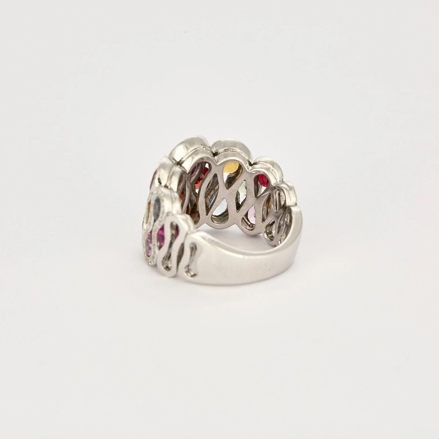 TUTTI FRUTTI white gold ring - Image 2