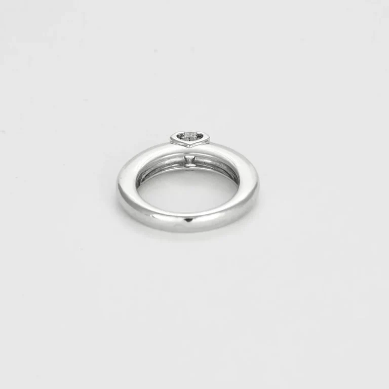 CARTIER - Ring Solitaire in white gold and diamond - Image 5