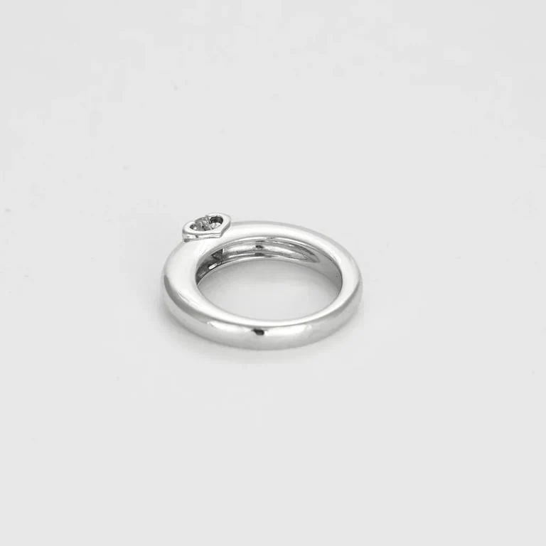 CARTIER - Ring Solitaire in white gold and diamond - Image 6