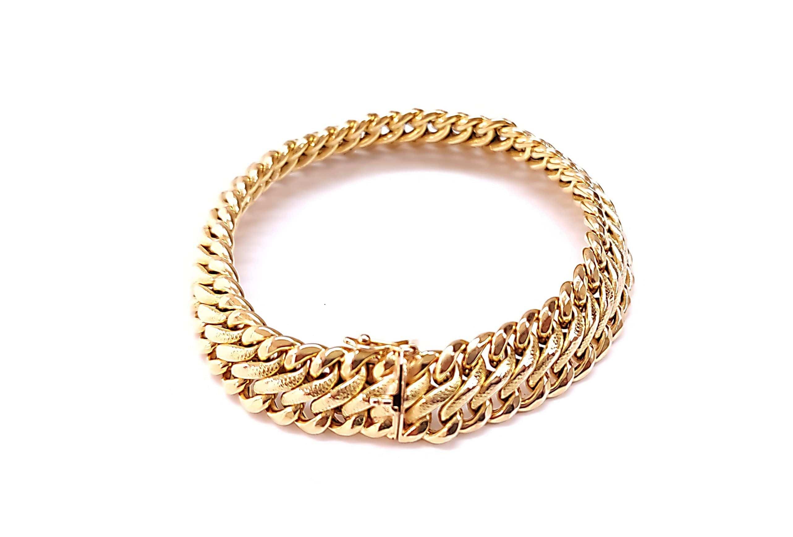 Yellow gold bracelet - Image 4