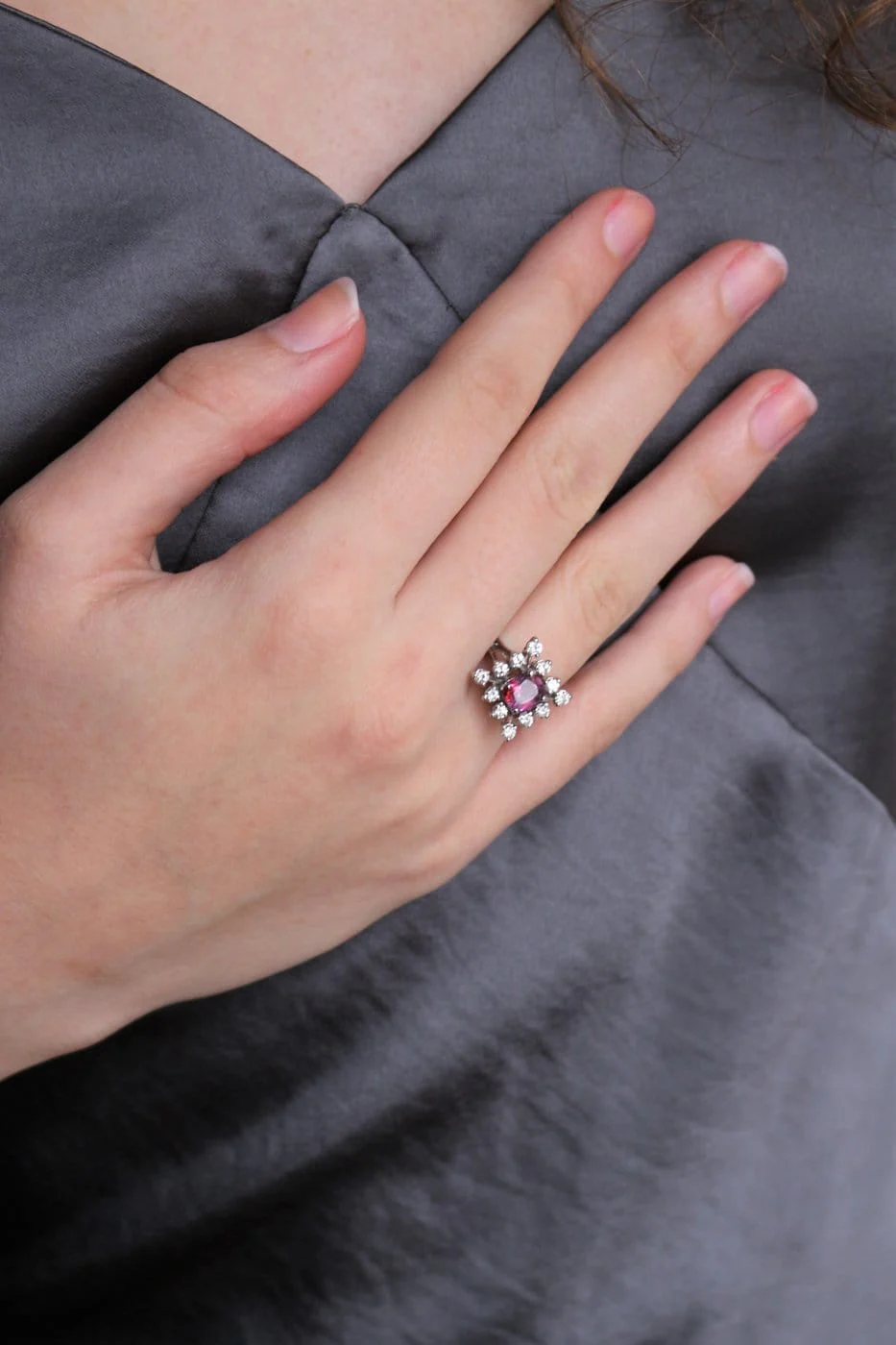 Natural ruby ring - Image 9