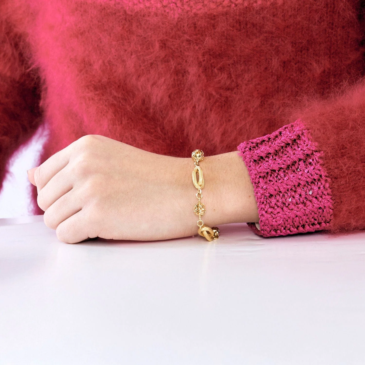 Yellow Gold Bracelet - Image 5