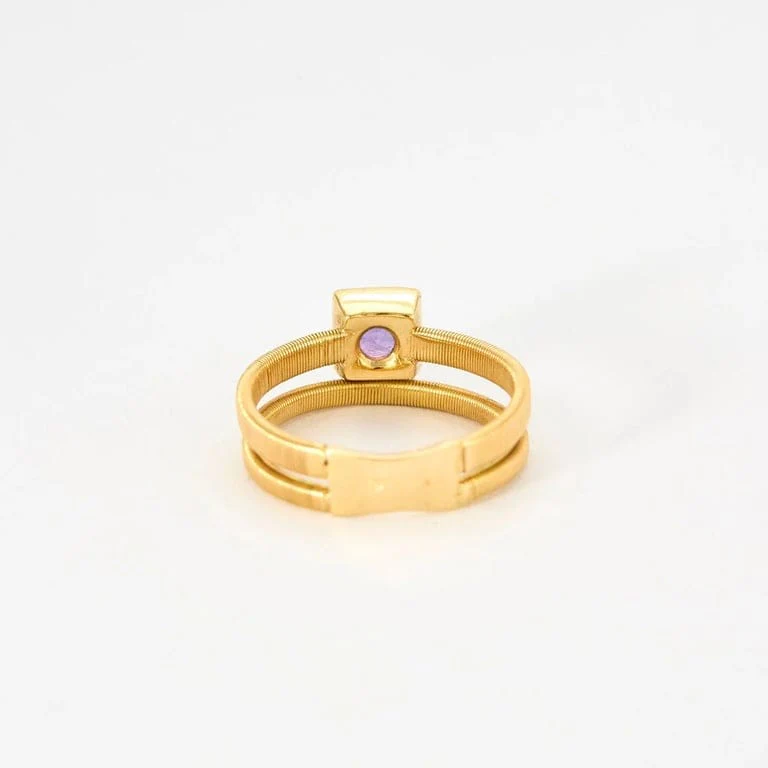 AMETHYST DOUBLE RING - Image 5