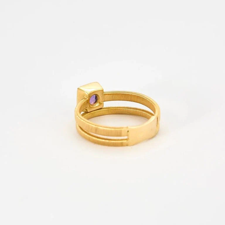 AMETHYST DOUBLE RING - Image 6